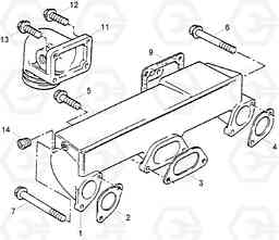 9240 INDUCTION MANIFOLD HDF35/45A, Hyundai