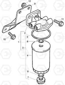 9300 LOW PRESSURE FUEL SYSTEM 3 HDF35/45A, Hyundai
