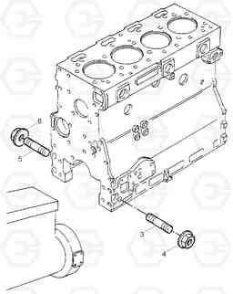 9340 MOUNTINGS(FRONT & REAR) HDF35/45A, Hyundai