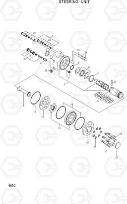 4050 STEERING UNIT HDF35/45AII, Hyundai