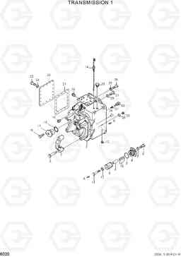 6020 TRANSMISSION 1 HDF35/45AII, Hyundai