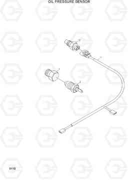 9110 OIL PRESSURE SENSOR HDF35/45AII, Hyundai