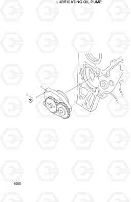 9200 LUBRICATING OIL PUMP HDF35/45AII, Hyundai