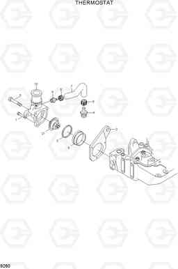 9260 THERMOSTAT HDF35/45AII, Hyundai