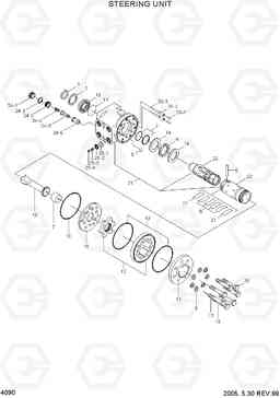 4090 STEERING UNIT HDF50/70III, Hyundai