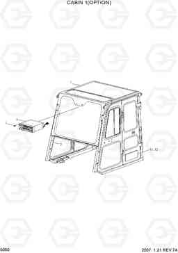 5050 CABIN 1(OPTION) HDF50/70III, Hyundai