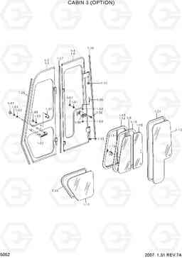 5052 CABIN 3(OPTION) HDF50/70III, Hyundai