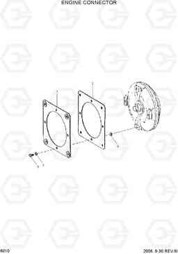 6010 ENGINE CONNECTOR HDF50/70III, Hyundai