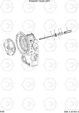 6100 POWER TAKE-OFF HDF50/70III, Hyundai