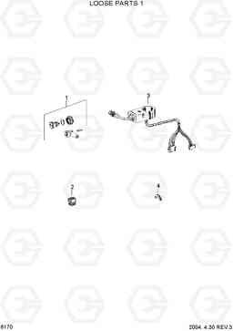 6170 LOOSE PARTS 1 HDF50/70III, Hyundai