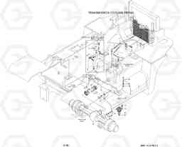 6190 TRANSMISSION COOLING PIPING HDF50/70III, Hyundai