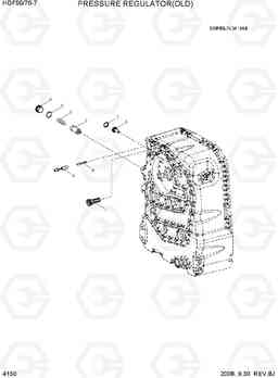 4150 PRESSURE REGULATOR(OLD) HDF50/70-7, Hyundai