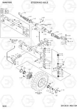 5010 STEERING AXLE HDF50/70-7, Hyundai