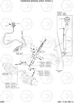 5056 PARKING BRAKE(DRY,#1001-) HDF50/70-7, Hyundai