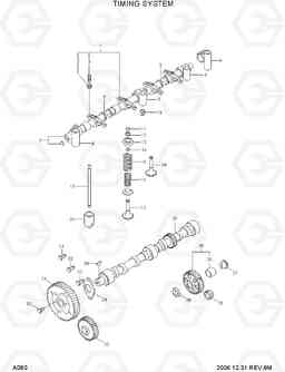 A080 TIMING SYSTEM HDF50/70-7, Hyundai