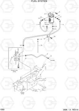 1050 FUEL SYSTEM HDF50/70-7S, Hyundai