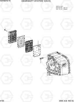 4130 GEARSHIFT SYSTEM 1(OLD) HDF50/70-7S, Hyundai