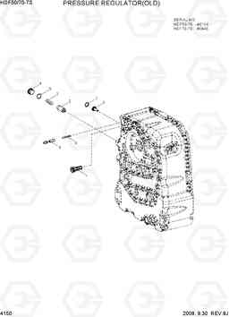 4150 PRESSURE REGULATOR(OLD) HDF50/70-7S, Hyundai