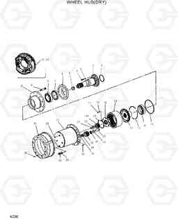 4230 WHEEL HUB(DRY, EXPORT) HDF50/70-7S, Hyundai