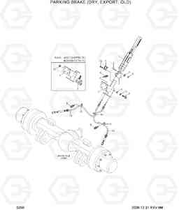 5050 PARKING BRAKE(DRY, EXPORT, OLD) HDF50/70-7S, Hyundai