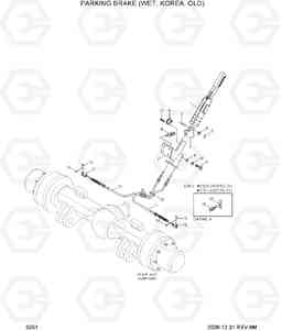 5051 PARKING BRAKE(WET, KOREA, OLD) HDF50/70-7S, Hyundai