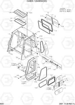 6051 CABIN 1(SAMWOO) HDF50/70-7S, Hyundai