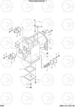 4040 TRANSMISSION 1 HDF50/70A, Hyundai