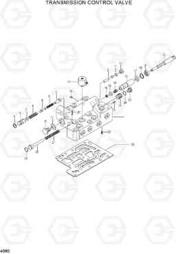 4080 TRANSMISSION CONTROL VALVE HDF50/70A, Hyundai