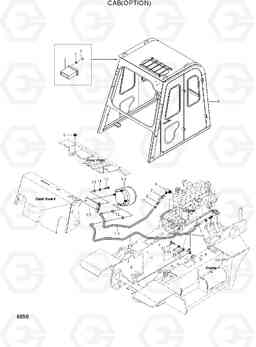 6050 CAB(OPTION) HDF50/70A, Hyundai
