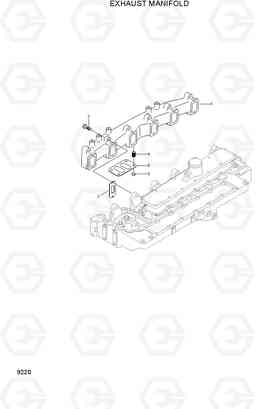 9220 EXHAUST MANIFOLD HDF50/70A, Hyundai