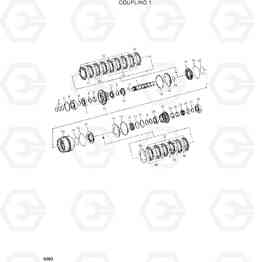 6060 COUPLING 1 HDF80III, Hyundai