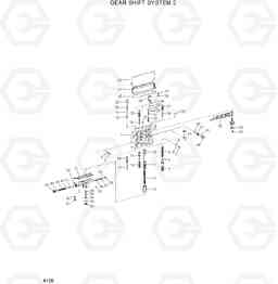 6120 GEAR SHIFT SYSTEM 2 HDF80III, Hyundai