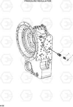 6150 PRESSURE REGULATOR HDF80III, Hyundai