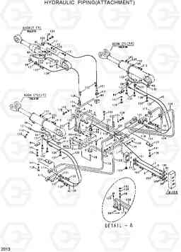 2013 HYDRAULIC PIPING(ATTACHMENT) HL17C, Hyundai