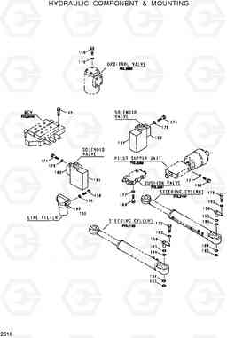 2016 HYD COMPONENT & MOUNTING HL17C, Hyundai