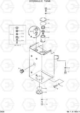 2020 HYDRAULIC TANK HL17C, Hyundai