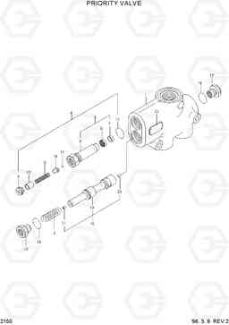 2070 PRIORITY VALVE HL17C, Hyundai