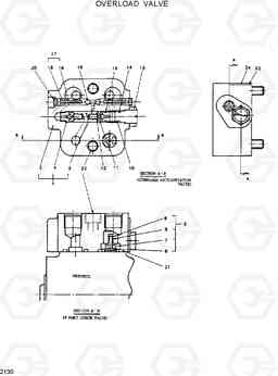 2130 OVERLOAD VALVE HL17C, Hyundai