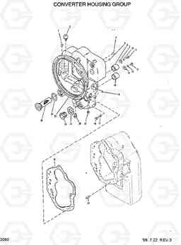3060 CONVERTER HOUSING GROUP HL17C, Hyundai