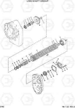 3160 LOW SHAFT GROUP HL17C, Hyundai