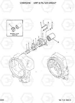 3200 CHARGING PUMP & FILTER GROUP HL17C, Hyundai