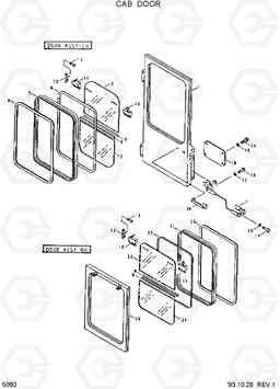 5060 CAB DOOR HL17C, Hyundai