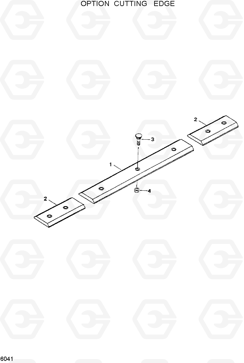 6041 OPTION CUTTING EDGE HL17C, Hyundai