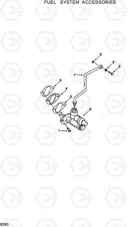 8260 FUEL SYSTEM ACCESSORIES HL17C, Hyundai