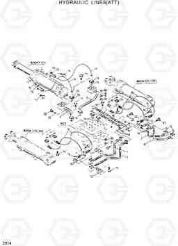 2014 HYDRAULIC LINES(ATTACHMENT) HL25C, Hyundai