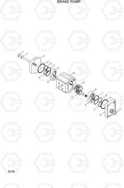 2090 BRAKE PUMP HL25C, Hyundai