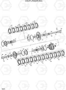 3141 COUPLING(KR+K2) HL25C, Hyundai