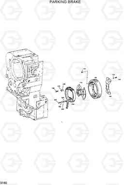 3160 PARKING BRAKE HL25C, Hyundai