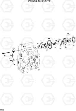 3190 POWER TAKE-OFF 2 HL25C, Hyundai