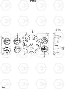 4070 GAUGE HL25C, Hyundai